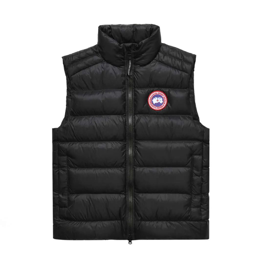 P500 Canadian brand CanadaGoose men's and women's CROFTON lightweight down vest 2229M DWR water repellent treatment WindWall windproof fabric 700 fleece filling original mold opening details one to one production The upper body effect is stunning Exclusively available on the Xiaohongshu purchasing platform The highest version on the market Size: XS S M L XL XXL